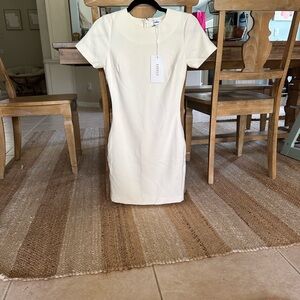 Likely Cream Mini Dress